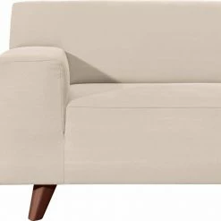 Aktion 😍 TOM TAILOR 2,5-Sitzer »NORDIC PURE«, im Retrolook, Füße nussbaumfarben Soft graphite TUS 9, Prune TUS 18, Brown TUS 4, Ivory STC 1 🌟 -Tom Tailor Verkaufsgeschäft 17493702