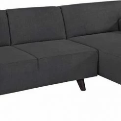 Besorgen 🧨 TOM TAILOR Ecksofa »NORDIC PURE«, mit Recamiere, im Retrolook, Füße wengefarben Ecru TUS 1, Soft graphite TUS 9, Basalt STC 9, Gold mustard STC 13 👍 -Tom Tailor Verkaufsgeschäft 17512504