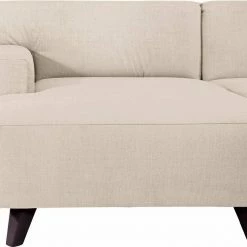 Besorgen 🧨 TOM TAILOR Ecksofa »NORDIC PURE«, mit Recamiere, im Retrolook, Füße wengefarben Ecru TUS 1, Soft graphite TUS 9, Basalt STC 9, Gold mustard STC 13 👍 -Tom Tailor Verkaufsgeschäft 17512641