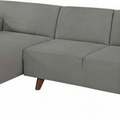 Billig 👍 TOM TAILOR Ecksofa »NORDIC PURE«, mit Recamiere, im Retrolook, Füße nussbaumfarben Soft graphite TUS 9, Ivory STC 1, Celadon STC 3, Prune TUS 18 ⌛ -Tom Tailor Verkaufsgeschäft 17512721