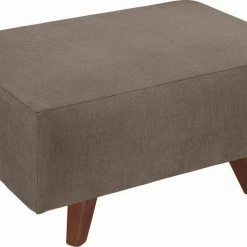 Bestpreis ✔️ TOM TAILOR Hocker »NORDIC PURE«, Breite 85 cm, Füße nussbaumfarben Soft purple TUS 38, Ecru TUS 1, Pistacchio TUS 5, Wood STC 4 🤩 -Tom Tailor Verkaufsgeschäft 17544553