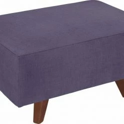 Bestpreis ✔️ TOM TAILOR Hocker »NORDIC PURE«, Breite 85 cm, Füße nussbaumfarben Soft purple TUS 38, Ecru TUS 1, Pistacchio TUS 5, Wood STC 4 🤩 -Tom Tailor Verkaufsgeschäft 17544568