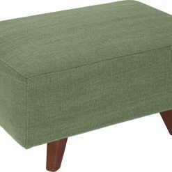 Bestpreis ✔️ TOM TAILOR Hocker »NORDIC PURE«, Breite 85 cm, Füße nussbaumfarben Soft purple TUS 38, Ecru TUS 1, Pistacchio TUS 5, Wood STC 4 🤩 -Tom Tailor Verkaufsgeschäft 17544689