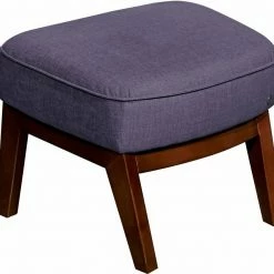 Rabatt 🔔 TOM TAILOR Hocker »COZY«, mit Kedernaht, Füße nussbaumfarben Basalt STC 9, Prune TUS 18, Lilac STC 8, Soft graphite TUS 9 👍 -Tom Tailor Verkaufsgeschäft 17597431