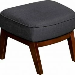 Rabatt 🔔 TOM TAILOR Hocker »COZY«, mit Kedernaht, Füße nussbaumfarben Basalt STC 9, Prune TUS 18, Lilac STC 8, Soft graphite TUS 9 👍 -Tom Tailor Verkaufsgeschäft 17597432