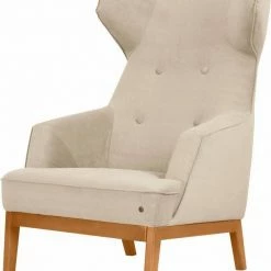 Neu 😉 TOM TAILOR Ohrensessel »COZY«, im Retrolook, mit Kedernaht und Knöpfung, Füße Buche natur Prune TUS 18, Tarmac STC 19, Ink blue STC 6, Ecru TUS 1 😀 -Tom Tailor Verkaufsgeschäft 17636495