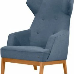 Neu 😉 TOM TAILOR Ohrensessel »COZY«, im Retrolook, mit Kedernaht und Knöpfung, Füße Buche natur Prune TUS 18, Tarmac STC 19, Ink blue STC 6, Ecru TUS 1 😀 -Tom Tailor Verkaufsgeschäft 17636752