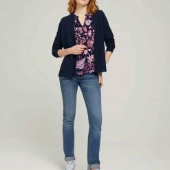 Bester Verkauf 💯 TOM TAILOR Langarmbluse »gemusterte Bluse mit Turn-Up Ärmeln« Navy paisley design, Cream flower design, Navy flower design, Cream paisley design 💯 -Tom Tailor Verkaufsgeschäft 17c3043c 7d1b 5d9e 87b5 d87cdc8cc404