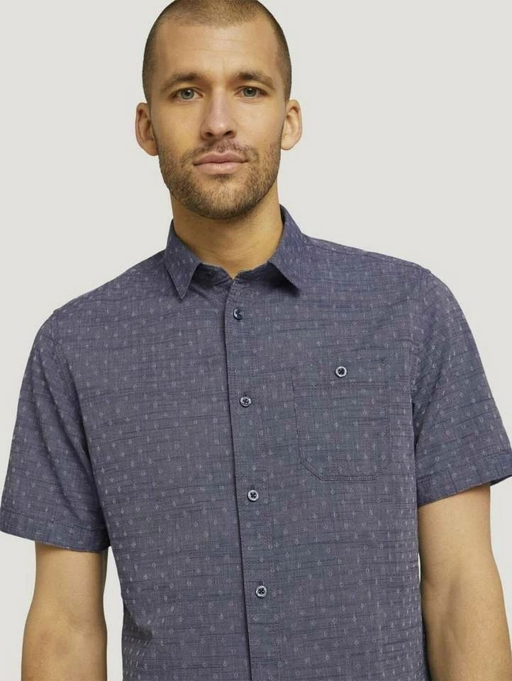 Top 10 🔔 TOM TAILOR Kurzarmhemd Navy white fil a fil (17715), White blue fil a fil (17714) 😀 6 Top 10 🔔 TOM TAILOR Kurzarmhemd Navy white fil a fil (17715), White blue fil a fil (17714) 😀 - Image 6
