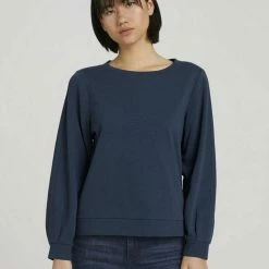 Bester Verkauf 🥰 TOM TAILOR Sweatshirt »Basic Sweatshirt mit Bio-Baumwolle« Smooth light sand, Dusty pastel pink, Sky Captain Blue, Dark Denim Blue 🧨 -Tom Tailor Verkaufsgeschäft 183bd730 2ade 5123 8903 c7f51c5ab2e6