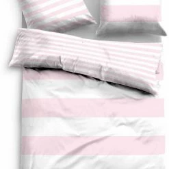 Bester Verkauf 🥰 Wendebettwäsche »Siena«, TOM TAILOR, im Streifen Design Mint, Pink, Taupe, Forest ⭐ -Tom Tailor Verkaufsgeschäft 18561185