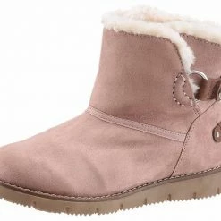 Billig 🔔 TOM TAILOR Winterboots mit Klettverschluss Camelfarben, Anthrazit, Schwarz, Altrosa 👍 -Tom Tailor Verkaufsgeschäft 18582900