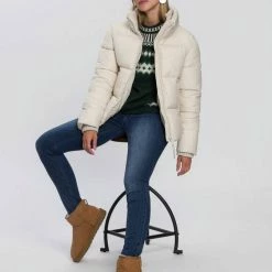 Schlussverkauf ✨ TOM TAILOR Steppjacke mit Strickkragen innen Hellbeige, Schwarz, Dunkelbraun, Herbal tea green ✔️ -Tom Tailor Verkaufsgeschäft 18d7a758 7e01 5d20 8c86 224f4bdf9a6f
