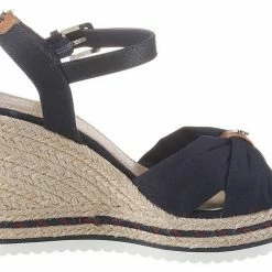 Coupon 🔔 TOM TAILOR 🩴 Sandalette mit Logoapplikation Navy, White 🤩 -Tom Tailor Verkaufsgeschäft 1924071e 0341 5656 8eba 008431425b8b