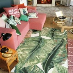 Aktion ⭐ Teppich »Garden Leaf«, TOM TAILOR, rechteckig, Höhe 3 mm, Flachgewebe, In- und Outdoor geeignet, Wohnzimmer 🔔 -Tom Tailor Verkaufsgeschäft 19845e94 d459 5b63 956a 7900833834f0