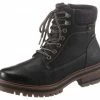Brandneu 🤩 TOM TAILOR Schnürboots mit Textilkragen 👏