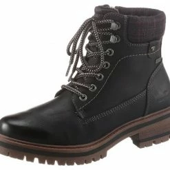 Brandneu 🤩 TOM TAILOR Schnürboots mit Textilkragen 👏