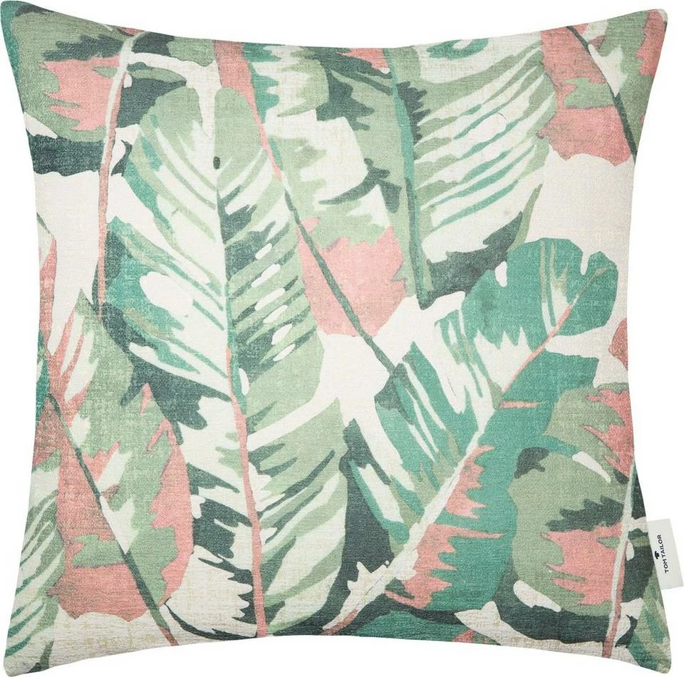 Coupon ✔️ Kissenhülle »Banana«, TOM TAILOR (1 Stück), mit floral aufgedrucktem Bananen-Blattmotiv ⌛ 1 Coupon ✔️ Kissenhülle »Banana«, TOM TAILOR (1 Stück), mit floral aufgedrucktem Bananen-Blattmotiv ⌛