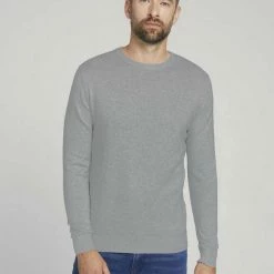 Auslauf ❤️ TOM TAILOR Rundhalspullover Light Soft Grey Melange, Sky Captain Blue, Light wood taupe melange, Black 🛒 -Tom Tailor Verkaufsgeschäft 1ab4a3f7 31ab 5f0b b283 2e1dfbfc2ad3