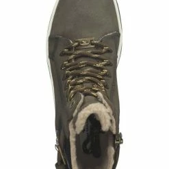 Coupon 😉 TOM TAILOR »Lederimitat« Schnürstiefelette 🌟 -Tom Tailor Verkaufsgeschäft 1ac739c6 f9bb 596b 8fbd e1911b7fd45b