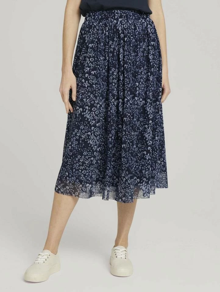 Blitzangebot 🌟 TOM TAILOR Sommerrock »Midirock aus Mesh mit Blumenmuster« Navy flower design, Navy floral design 🥰 16 Blitzangebot 🌟 TOM TAILOR Sommerrock »Midirock aus Mesh mit Blumenmuster« Navy flower design, Navy floral design 🥰 - Image 16