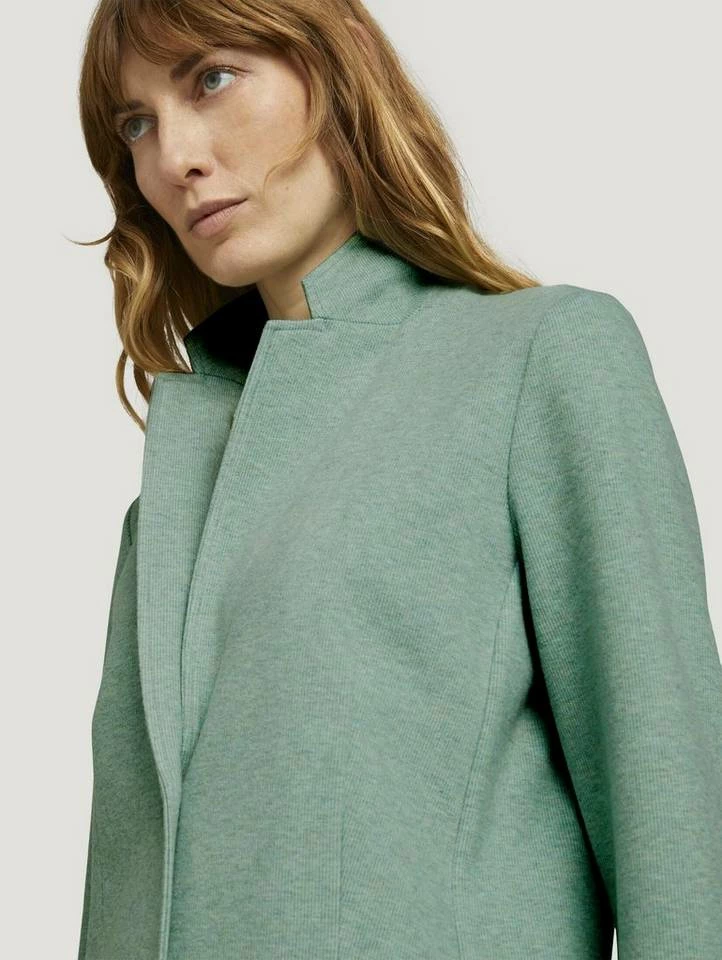 Bestpreis ✨ TOM TAILOR Regenmantel »Longblazer in Melange Optik« Soft leaf green melange, Indigo melange, Desert sand melange 💯 5 Bestpreis ✨ TOM TAILOR Regenmantel »Longblazer in Melange Optik« Soft leaf green melange, Indigo melange, Desert sand melange 💯 - Image 5