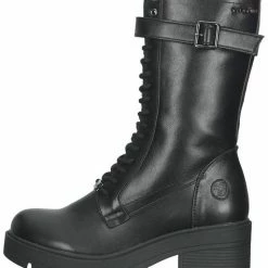 Budget 🛒 TOM TAILOR »Lederimitat« Schnürstiefel 💯 -Tom Tailor Verkaufsgeschäft 1bc1de25 733f 5328 8563 d7b2039de5d4