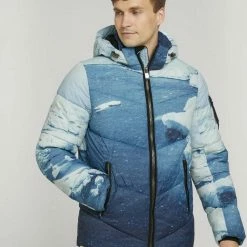 Auslauf 🎁 TOM TAILOR Winterjacke »gesteppte Pufferjacke« Flame Brown, Sky Captain Blue, Black, Olive Night Green 😍 -Tom Tailor Verkaufsgeschäft 1d058551 0b79 5120 8298 47adebf1ed08