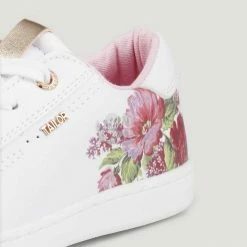 Schlussverkauf 🌟 TOM TAILOR »Tom Tailor Kinder 1172704 👟 Sneaker Blumenmuster« Schnürschuh Unbekannt, Weiß, Flieder 😉 -Tom Tailor Verkaufsgeschäft 1d28c216 6e69 50cd b719 099c8b45fb69