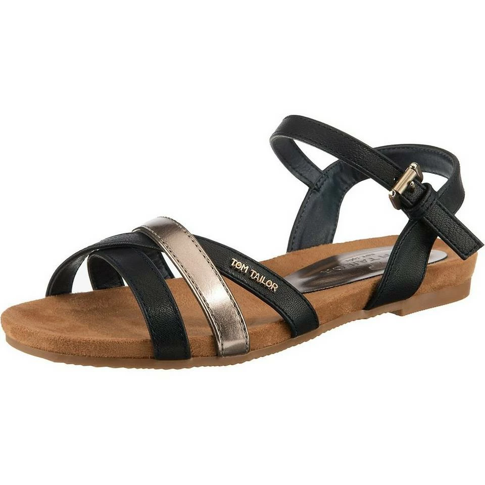 Budget 😍 TOM TAILOR »Riemchensandalen« Riemchensandale Cognac, Dunkelblau 😍 16 Budget 😍 TOM TAILOR »Riemchensandalen« Riemchensandale Cognac, Dunkelblau 😍 – Bild 16