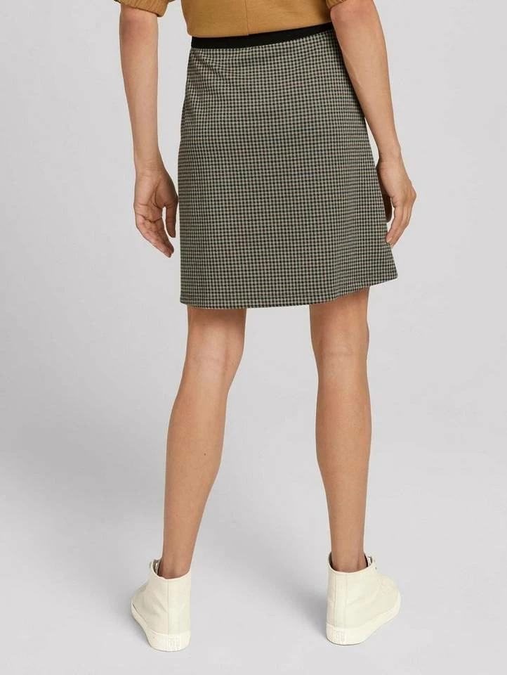 Coupon 🌟 TOM TAILOR Sommerrock »Rock mit Karomuster« Beige green small check, Black brown structure check 🎉 2 Coupon 🌟 TOM TAILOR Sommerrock »Rock mit Karomuster« Beige green small check, Black brown structure check 🎉 - Image 2