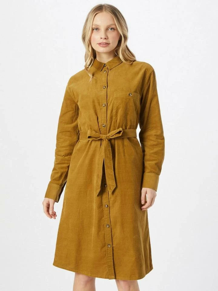 Neu 🔥 TOM TAILOR Blusenkleid Java dark brown, Khaki olive 😍 2 Neu 🔥 TOM TAILOR Blusenkleid Java dark brown, Khaki olive 😍 - Image 2