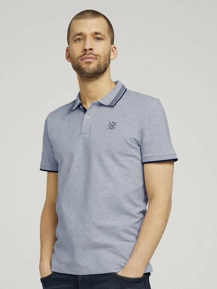Bestes Angebot 😀 TOM TAILOR Poloshirt »Poloshirt« Light Stone Grey Melange, Aquarius turquoise, Plain Red, Black 😍 36 Bestes Angebot 😀 TOM TAILOR Poloshirt »Poloshirt« Light Stone Grey Melange, Aquarius turquoise, Plain Red, Black 😍 - Image 36