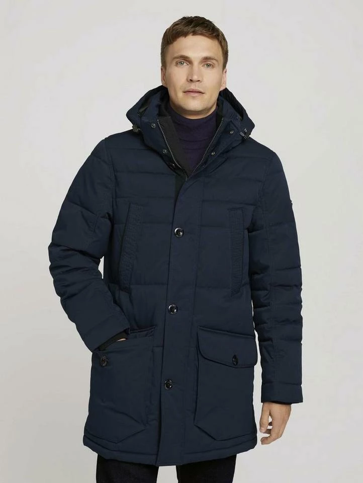 Am billigsten 🤩 TOM TAILOR Parka »gesteppter Parka mit Kapuze« Black, Mid blue garment dye structure, Sky Captain Blue ⭐ 12 Am billigsten 🤩 TOM TAILOR Parka »gesteppter Parka mit Kapuze« Black, Mid blue garment dye structure, Sky Captain Blue ⭐ - Image 12