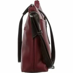 Budget 😀 TOM TAILOR Umhängetasche »Novara Cross Bag M Umhängetasche« Dunkelrot, Bordeaux #ft5_slash# wine, Schwarz, White 👏 -Tom Tailor Verkaufsgeschäft 1efa58cd b01c 5217 b46a 7e4f3e87ae97