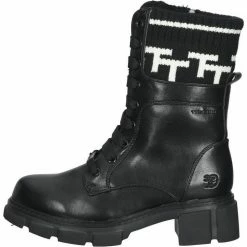 Angebote 👍 TOM TAILOR »Lederimitat« Schnürstiefel ✔️ -Tom Tailor Verkaufsgeschäft 1f25279d ada9 5028 930e 6259738ec259