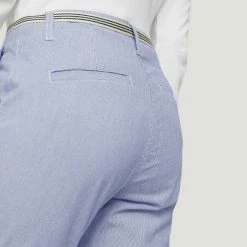 Am billigsten ✔️ TOM TAILOR Culotte »Chino Slim Hose mit Bio-Baumwolle« Sky Captain Blue, Blue stripe pants 🌟 -Tom Tailor Verkaufsgeschäft 1f26f9ec 3f6f 58ff 8cb9 df9bc46d1813