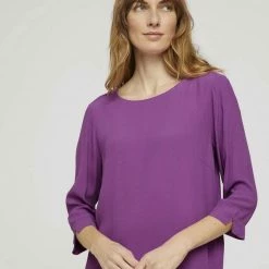 Bester Verkauf ✨ TOM TAILOR Langarmbluse Offwhite floral design, Navy floral design, Plum blossom lilac 😀 -Tom Tailor Verkaufsgeschäft 1f7a0259 02a9 5f23 bd32 2dee77030aec