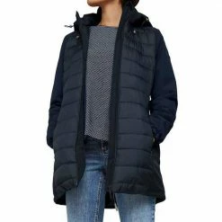 Billig 🤩 TOM TAILOR Steppjacke aus glänzendem Gewebe Schwarz-uni, Smooth light sand, Marine-uni 🌟 -Tom Tailor Verkaufsgeschäft 1f9fd558 10e4 54f1 ac3c f8b1f95e5ff7