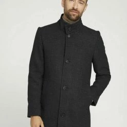 Blitzangebot 🎁 TOM TAILOR Kurzmantel »Wollmantel« Blueish grey check design, Knitted navy herringbone 💯 -Tom Tailor Verkaufsgeschäft 1fa5054d 2df7 5159 b1f8 f6bba21b8e22