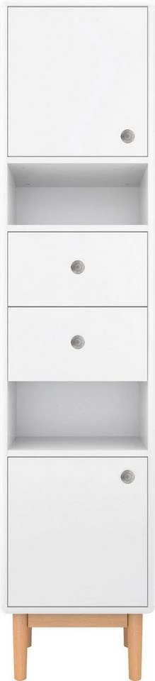 Auslauf 🎉 TOM TAILOR Hochschrank »COLOR BATH« mit 2 Türen & 2 Schubladen, mit Push-to-Open, mit Füßen in Eiche geölt, Breite 40 cm Plum, Sage, Forest, Anthracite 🥰 2 Auslauf 🎉 TOM TAILOR Hochschrank »COLOR BATH« mit 2 Türen & 2 Schubladen, mit Push-to-Open, mit Füßen in Eiche geölt, Breite 40 cm Plum, Sage, Forest, Anthracite 🥰 - Image 2