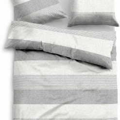 Bestes Angebot 👍 Bettwäsche »Caro«, TOM TAILOR, mit unterschiedlich breiten Streifen Rosa, Anthrazit, Beige, Grün 🎉 -Tom Tailor Verkaufsgeschäft 20339893