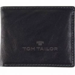 Auslauf 👍 TOM TAILOR Geldbörse »LARY«, aus Leder im Querformat Schwarz, Braun 😉 -Tom Tailor Verkaufsgeschäft 20829040