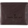 Auslauf 👍 TOM TAILOR Geldbörse »LARY«, aus Leder im Querformat Schwarz, Braun 😉