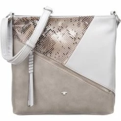 Angebote 🥰 TOM TAILOR Umhängetasche »Bergamo Cross Bag M Umhängetasche« Schwarz, Rosa-kombi, Grau-kombi 🤩