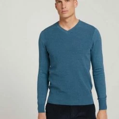 Budget 🎉 TOM TAILOR Strickpullover »Strickpullover mit Struktur« Soft Sand Beige Melange, Dark smoke green melange, Knitted Navy Melange, Medium blue ashes melange 😉 -Tom Tailor Verkaufsgeschäft 20ea4454 c9a4 5c46 9b2b 855d65b5e9d2
