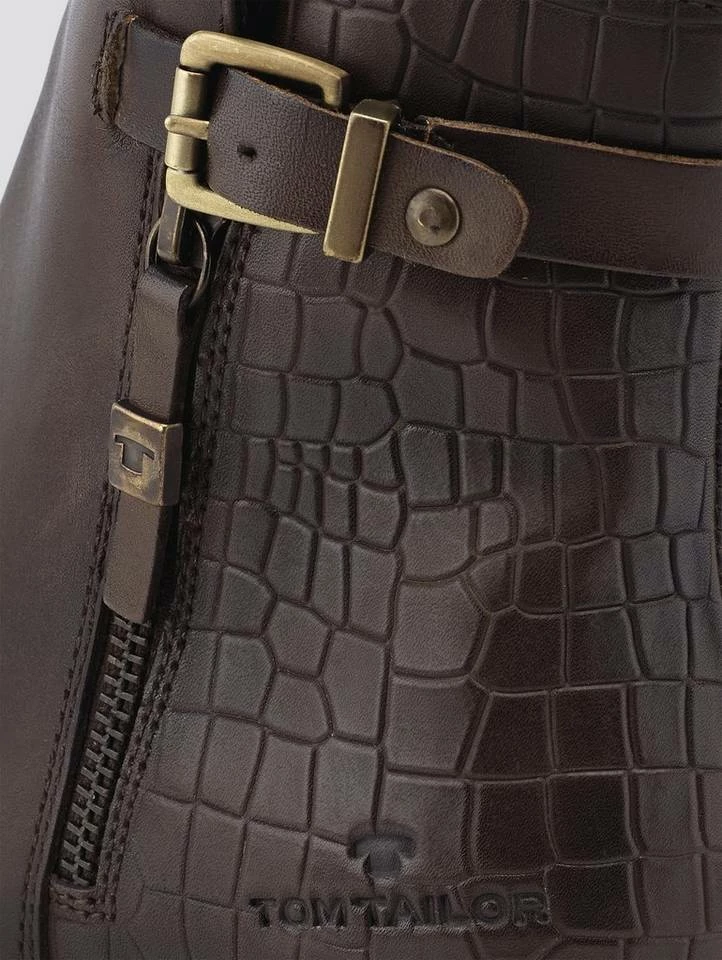 Schlussverkauf 🎉 TOM TAILOR »Stiefelette aus Leder« Ankleboots ✔️ 2 Schlussverkauf 🎉 TOM TAILOR »Stiefelette aus Leder« Ankleboots ✔️ - Image 2