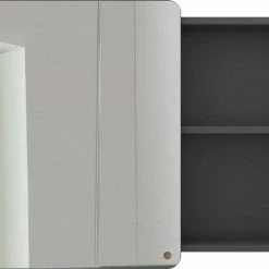 Budget 😍 TOM TAILOR Spiegelschrank »COLOR BATH« mit Spiegeltür & offenem Regal, Breite 80 cm Coral, Petrol, Mustard, Anthracite ⌛ -Tom Tailor Verkaufsgeschäft 21ee959e 39d6 58cd bb34 4dd66332f37b