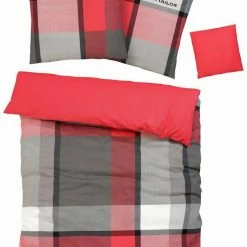 Blitzangebot 👏 Bettwäsche »Lenny«, TOM TAILOR, mit Gratis-Zugabe: Kissenhülle Rot, Beige, Türkis 🎁 -Tom Tailor Verkaufsgeschäft 22111331