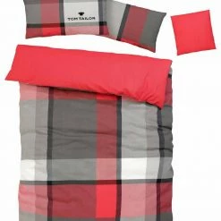 Blitzangebot 👏 Bettwäsche »Lenny«, TOM TAILOR, mit Gratis-Zugabe: Kissenhülle Rot, Beige, Türkis 🎁 -Tom Tailor Verkaufsgeschäft 22111338